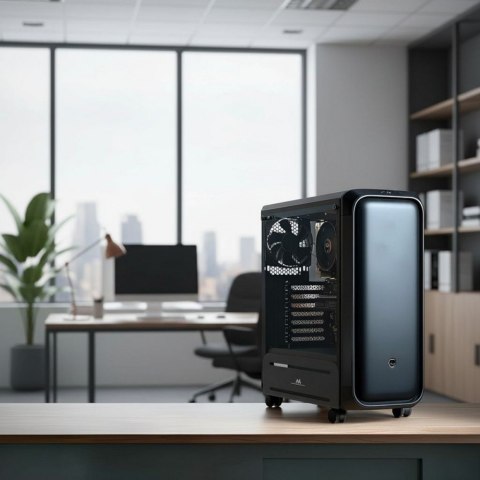 Maclean Wózek uchwyt do CPU na kółkach MC-851