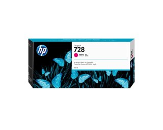 Hewlett-Packard HP Wkład z atramentem purpurowym DesignJet 728 o pojemności 300 ml
