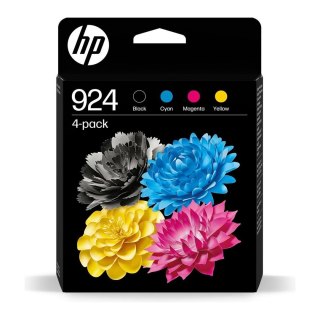 Hewlett-Packard Tusz HP 924 - 4er-Pack - czarny, żółty, cyan, magenta - oryginalny - atrament