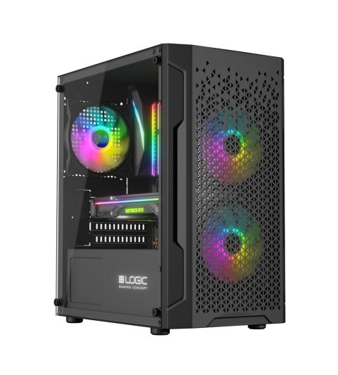 LOGIC OBUDOWA LOGIC ARAMIS ARGB MINI USB 3.0 BEZ ZASILACZA