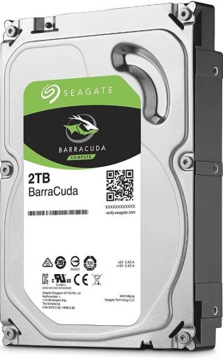Seagate Dysk twardy BarraCuda 2TB 3.5 cala 256MB ST2000DM008