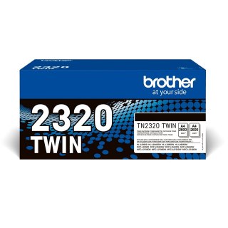 Brother Brother TN-2320TWIN kaseta z tonerem 1 szt. Oryginalny Czarny
