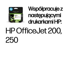 Hewlett-Packard Tusz HP 62XL Color