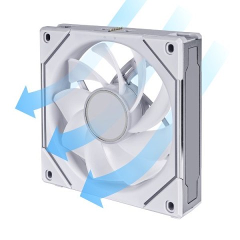 LIAN LI Lian Li UF-RSLIN120-1W system chłodzenia komputerów Obudowa komputera Wentylator 12 cm Biały 1 szt.