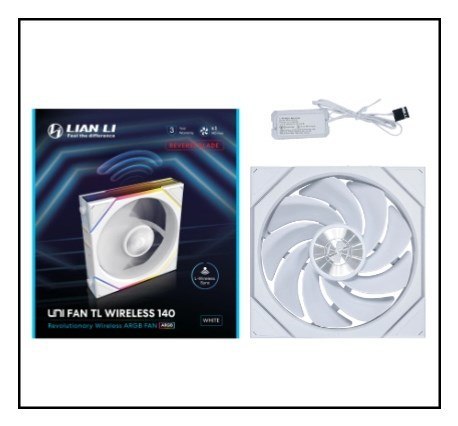 LIAN LI Lian Li Uni Fan TL Obudowa komputera, Procesor Wentylator 14 cm Biały 1 szt.