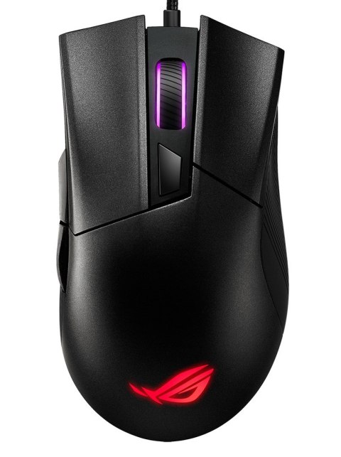 ASUS ASUS ROG Gladius II Core myszka Gaming Po prawej stronie USB Typu-A Optyczny 6200 DPI