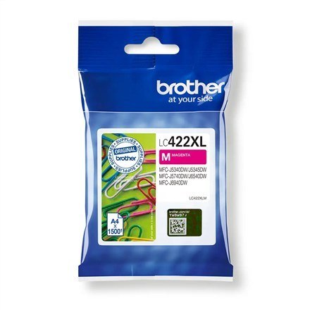 Brother LC-422XLM INK MAGENTA F./MFC-J5340/5345/5740/6540/6940DW