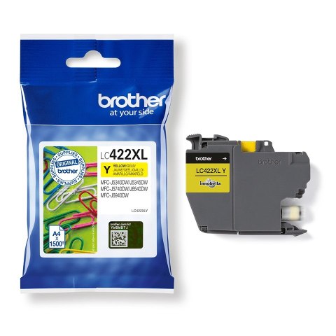 Brother LC-422XLY INK YELLOW F./MFC-J5340/5345/5740/6540/6940DW