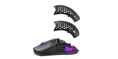 Cherry CHERRY XTRFY M42 RGB myszka Gaming Oburęczny RF Wireless + USB Type-C Optyczny 19000 DPI