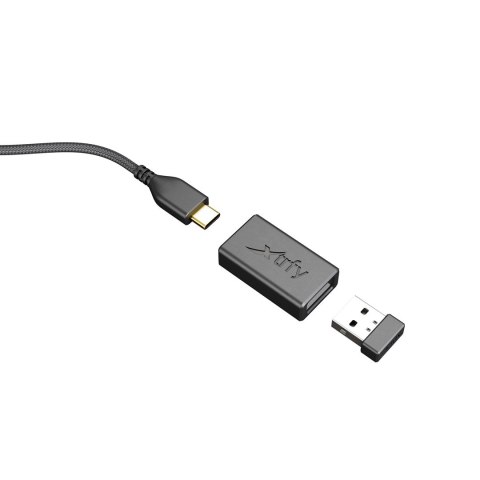 Cherry CHERRY XTRFY M42 RGB myszka Gaming Oburęczny RF Wireless + USB Type-C Optyczny 19000 DPI