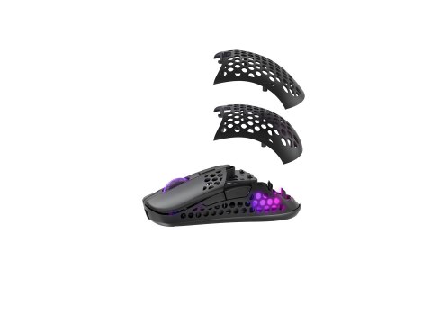 Cherry CHERRY XTRFY M42 RGB myszka Gaming Oburęczny RF Wireless + USB Type-C Optyczny 19000 DPI