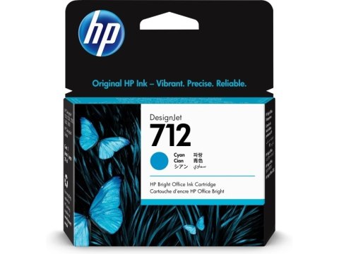 Hewlett-Packard HP 712 29-ML CYAN DESIGNJET INK/CARTRIDGE