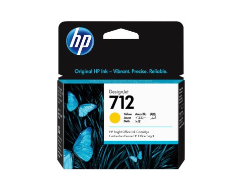 Hewlett-Packard HP 712 29-ML YELLOW DESIGNJET/INK CARTRIDGE