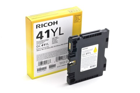 Ricoh Ricoh 405768 nabój z tuszem 1 szt. Oryginalny Żółty