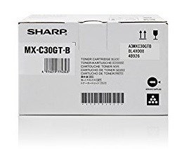 SHARP Sharp MXC30GTB kaseta z tonerem 1 szt. Oryginalny Czarny