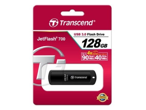 Transcend USB-Stick 128GB Transcend JetFlash 700 USB3.1 schwarz