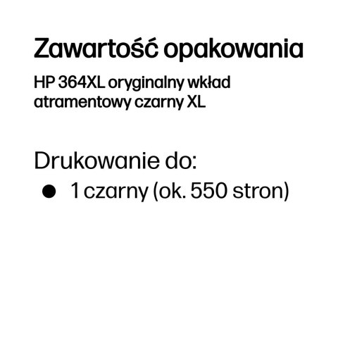 Hewlett-Packard Atrament HP nr 364 HP364 HP 364 XL (CN684EE)