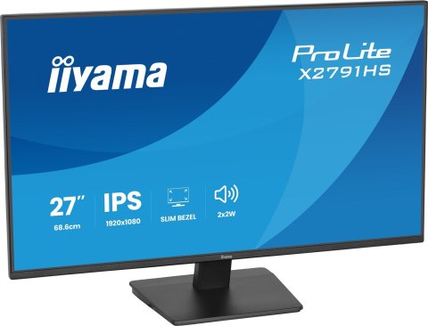 IIYAMA MONITOR IIYAMA LED 27" X2791HS-B1 120Hz