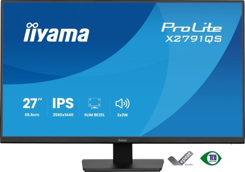 IIYAMA MONITOR IIYAMA LED 27" X2791QS-B1