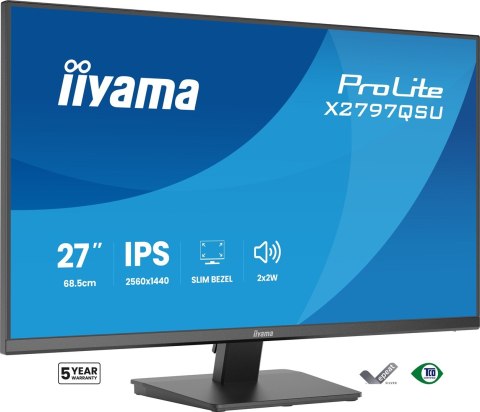 IIYAMA MONITOR IIYAMA LED 27" X2797QSU-B1