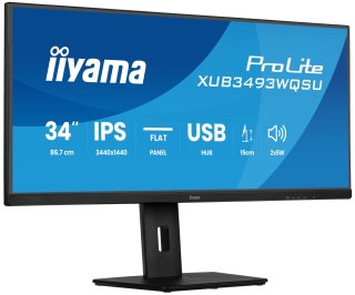 IIYAMA MONITOR IIYAMA LED 34" XUB3493WQSU-B6 120Hz
