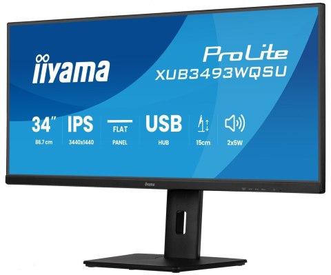 IIYAMA MONITOR IIYAMA LED 34" XUB3493WQSU-B6 120Hz