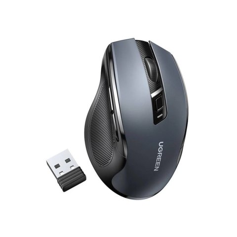 Ugreen Mysz bezprzewodowa silent click MU006 - czarna
