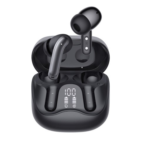 AUDIOCORE Słuchawki bezprzewodowe Audiocore, hybrydowe ANC, ENC, 6 mikrofonów, etui ładujące, Tuya, AC591 PRO