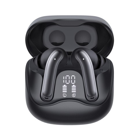 AUDIOCORE Słuchawki bezprzewodowe Audiocore, hybrydowe ANC, ENC, 6 mikrofonów, etui ładujące, Tuya, AC591 PRO