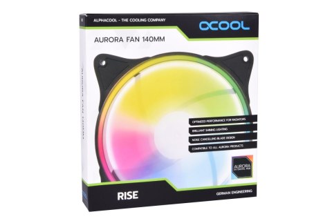 Alphacool Alphacool 24851 system chłodzenia komputerów Obudowa komputera Wentylator 14 cm Biały 1 szt.