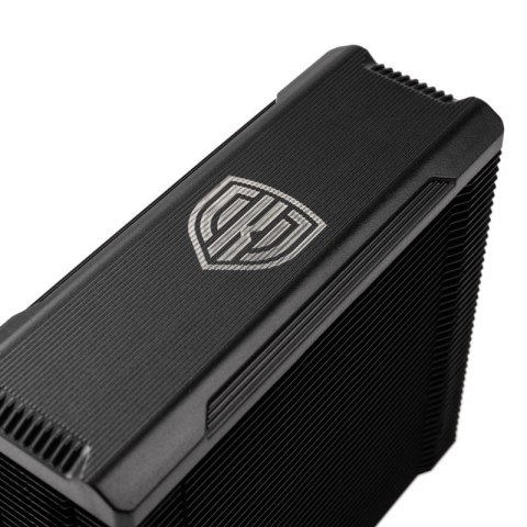 KOLINK Kolink Umbra EX180 Black Edition Procesor Chłodnica hybrydowa 12 cm Czarny