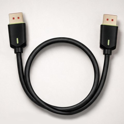 Qoltec Kabel DisplayPort M/M v2.1 | 80G | 0.5m