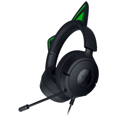 RAZER Zestaw słuchawkowy Razer Gaming Kraken Kitty V3 X Przewodowe Nauszne Mikrofon Czarny