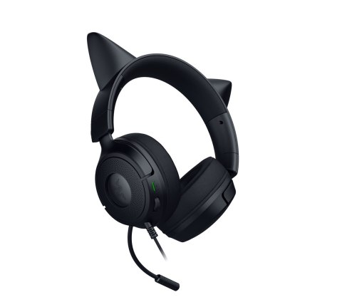 RAZER Zestaw słuchawkowy Razer Gaming Kraken Kitty V3 X Przewodowe Nauszne Mikrofon Czarny