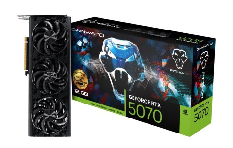 Gainward Karta graficzna Gainward GWD RTX 5070 Python III OC 12 GB GDDR7