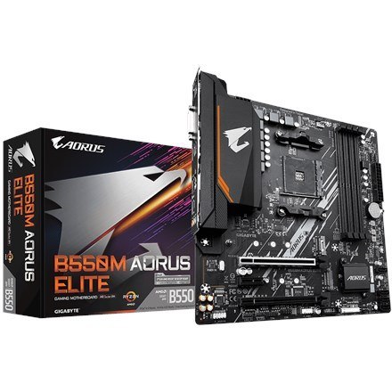 Gigabyte Płyta główna Gigabyte B550M AORUS ELITE Socket AM4 micro ATX AMD B550