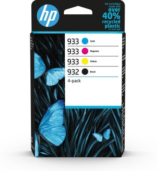 Hewlett-Packard HP 932 BLACK / 933 CMY ORIGINAL/INK CARTRIDGE 4-PACK