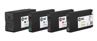 Hewlett-Packard HP 963 oryginalny wkład atramentowy błękitny