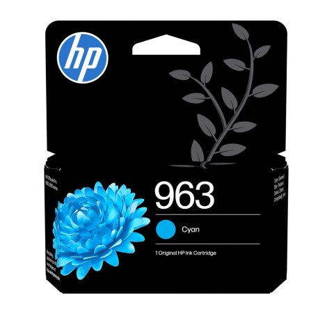 Hewlett-Packard HP 963 oryginalny wkład atramentowy błękitny