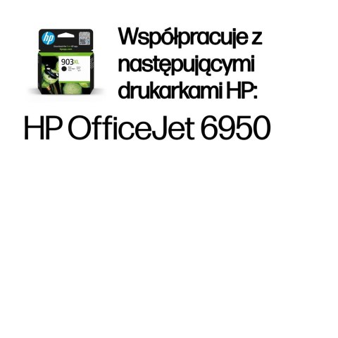 Hewlett-Packard HP Oryginalny czarny wkład atramentowy 903XL
