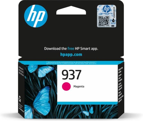 Hewlett-Packard HP Oryginalny wkład z purpurowym atramentem 937