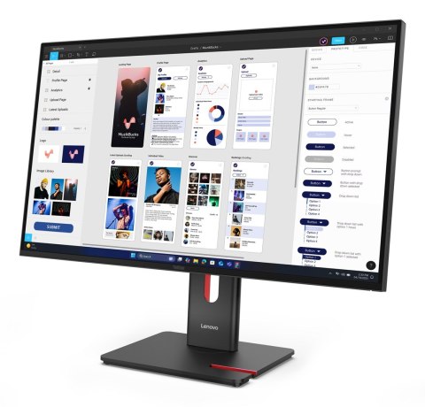 Lenovo Monitor Lenovo ThinkVision T32UD-40 31,5" IPS 16:9 60Hz 3840x2160 1 HDMI 36 mies.