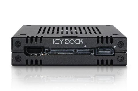 No name Icy Dock MB742SP-B panel drive bay Czarny