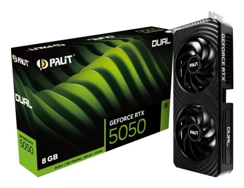 Palit Karta graficzna Palit RTX5050 Dual 8 GB GDDR6 NE65050019P1-GB2070D sprzedaż detaliczna