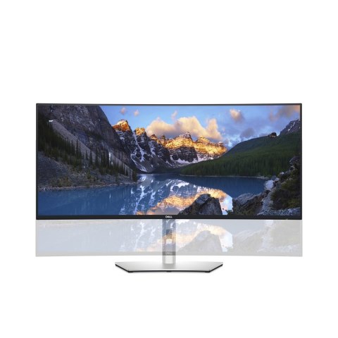 Dell DELL UltraSharp U3824DW LED display 95,2 cm (37.5") 3840 x 1600 px Wide Quad HD+ LCD Czarny, Srebrny