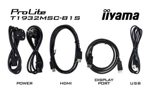 IIYAMA Monitor iiyama ProLite T1932MSC-B1S 19" - Płaski ekran - 48,3 cm