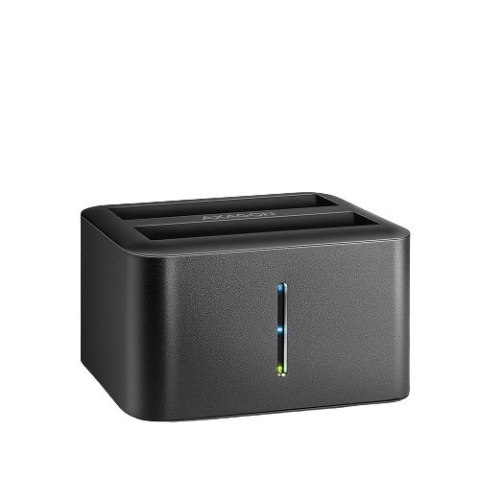 AXAGON Axagon ADSA-D25 stacja dokująca do dysków twardych USB 3.2 Gen 1 (3.1 Gen 1) Type micro-B Czarny