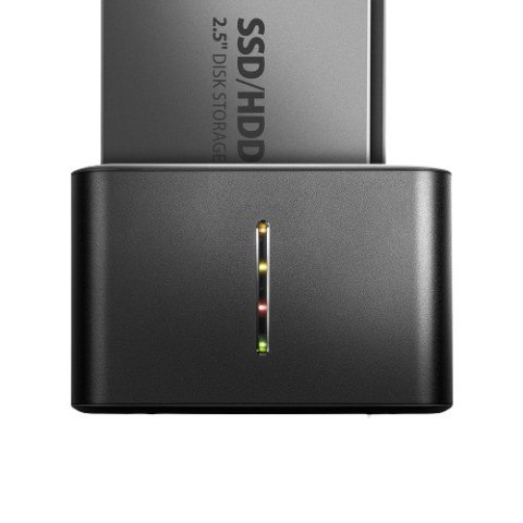 AXAGON Axagon ADSA-D25 stacja dokująca do dysków twardych USB 3.2 Gen 1 (3.1 Gen 1) Type micro-B Czarny