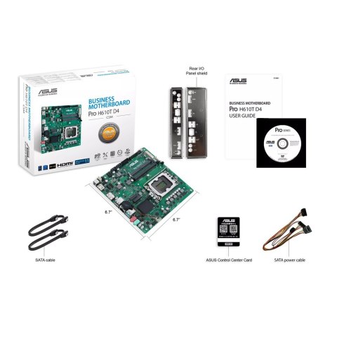 ASUS ASUS Pro H610T D4-CSM Płyta główna