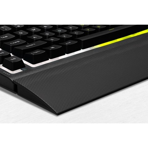 Corsair Korsarz | Gumowa kopuła | K55 RGB PRO | Klawiatura do gier | Klawiatura do gier | Światło LED RGB | Stany Zjednoczone | Przewodo